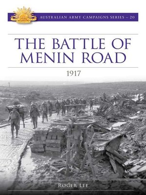 cover image of The Battle of Menin Road 1917